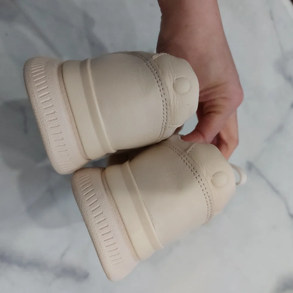 Everlane Leather Tread Sneakers The Trainer Pale Pink - Picture 8 of 8